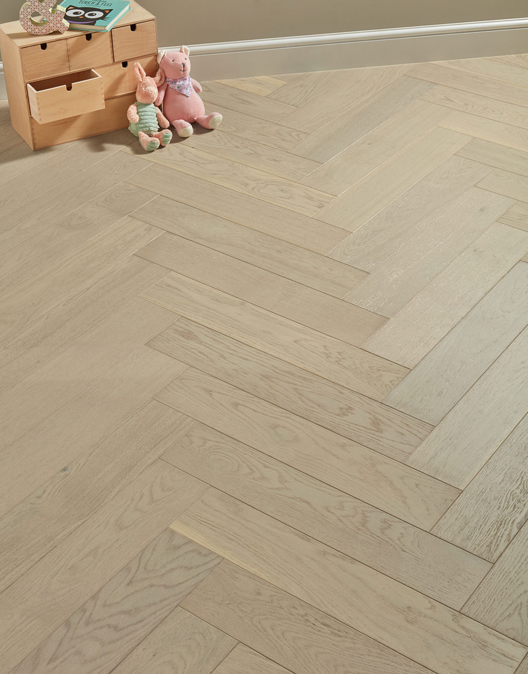Marylebone Chantilly Lace Oak Brushed & Lacquered Engineered Wood Flooring