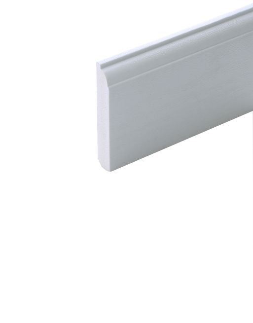 Evocore 80mm Skirting - Cloudy White Oak