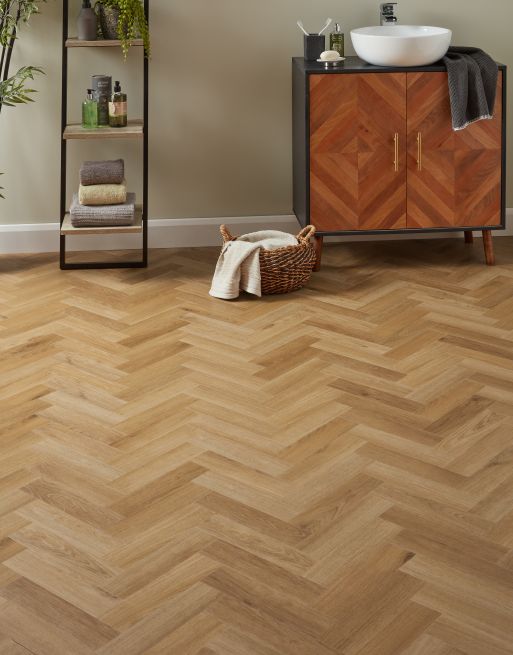 EvoCore Classic Herringbone - Golden Harvest Oak