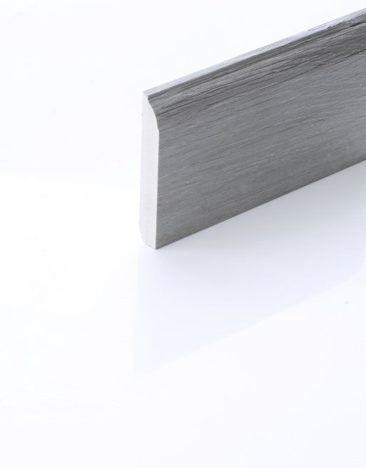 Evocore 80mm Skirting - Shoreline Grey Oak