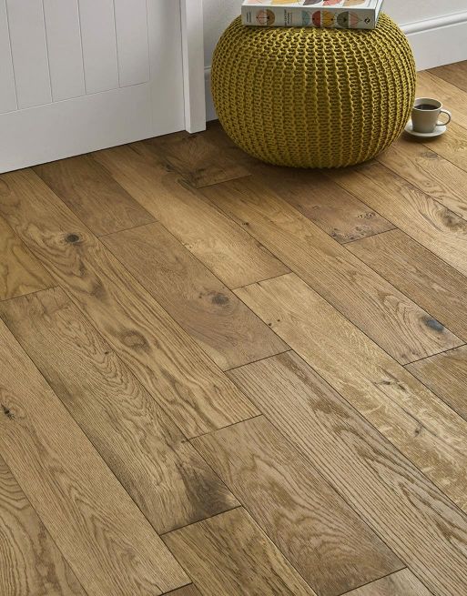 Loft Natural Oak Brushed & Oiled Engineered Wood Flooring