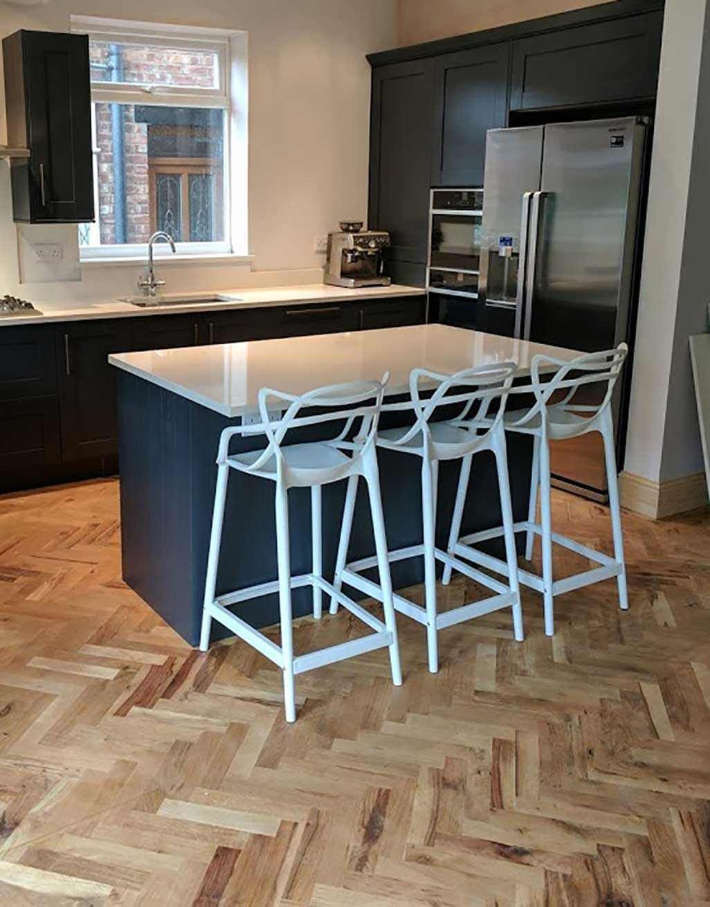 Unfinished Parquet Oak Solid Wood Flooring 11