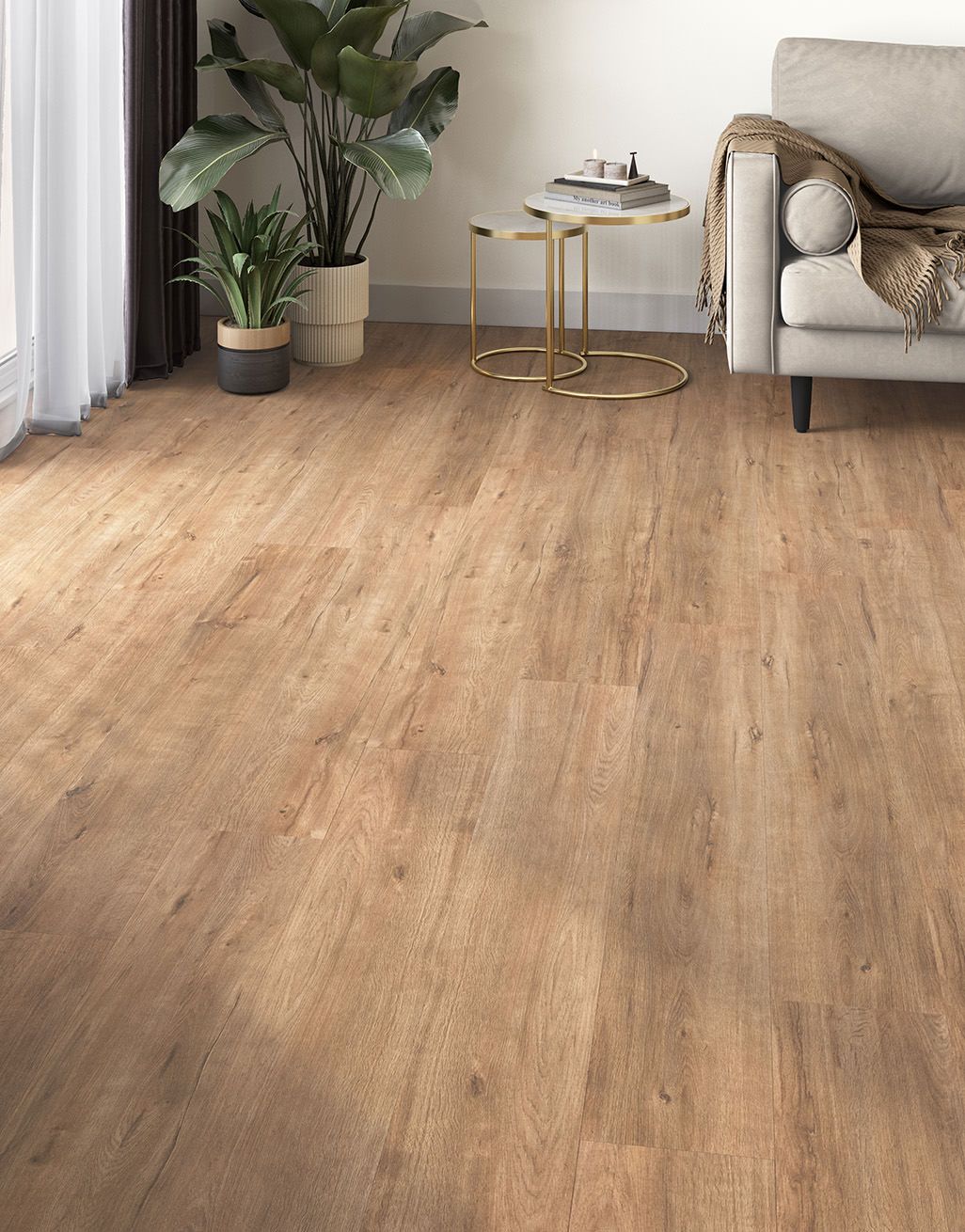 Duke - Golden Oak Laminate Flooring 1