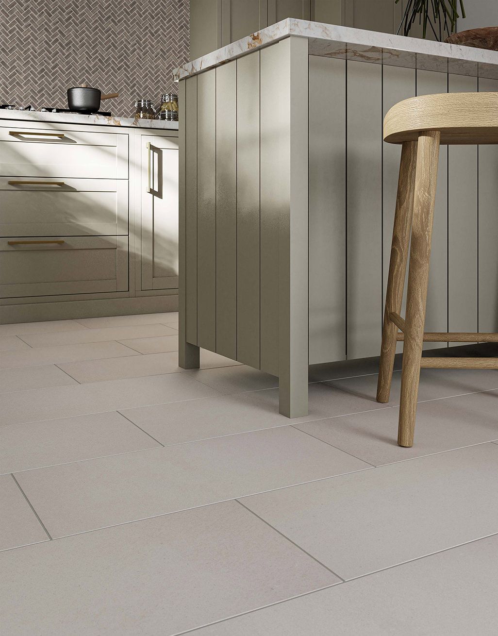 Dawn Taupe Cement Tile 2