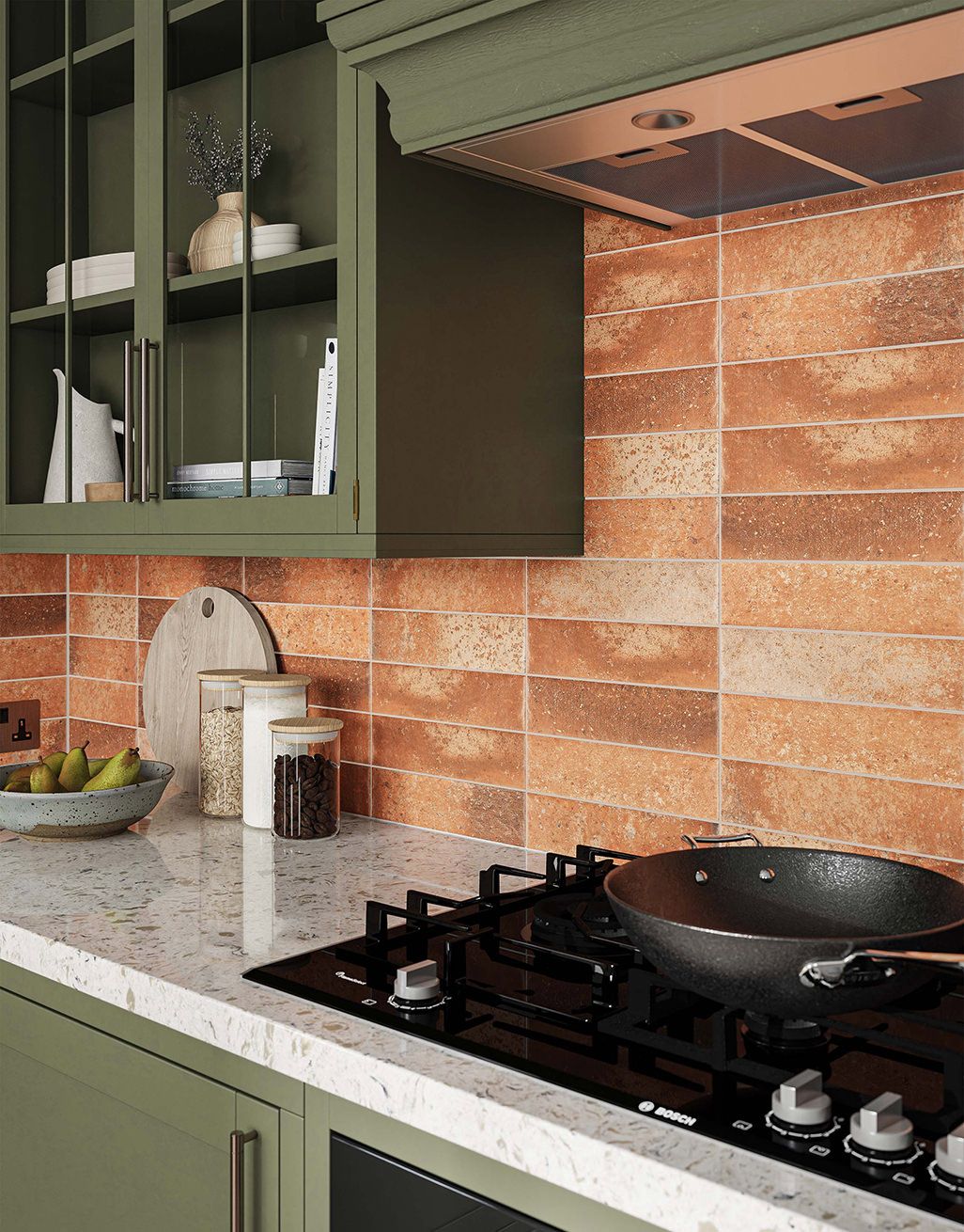 Ruelle Terracotta Subway Tile 1