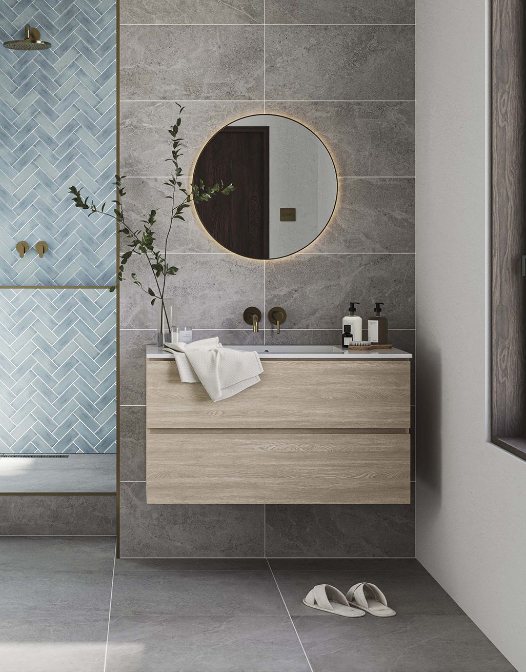 Selka Pearl Grey Tile 3