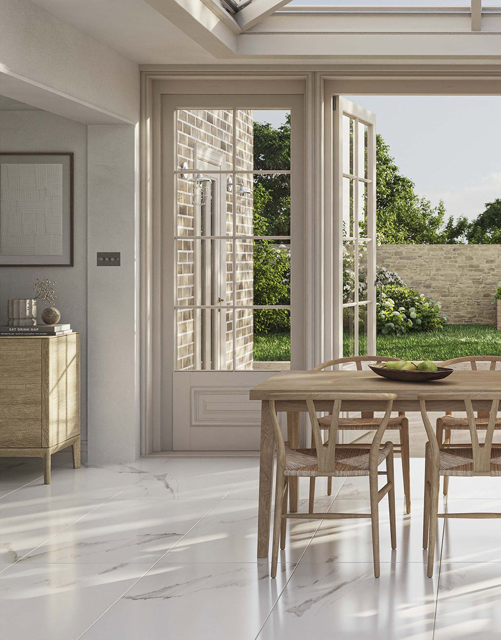 Elowen White Marble 3