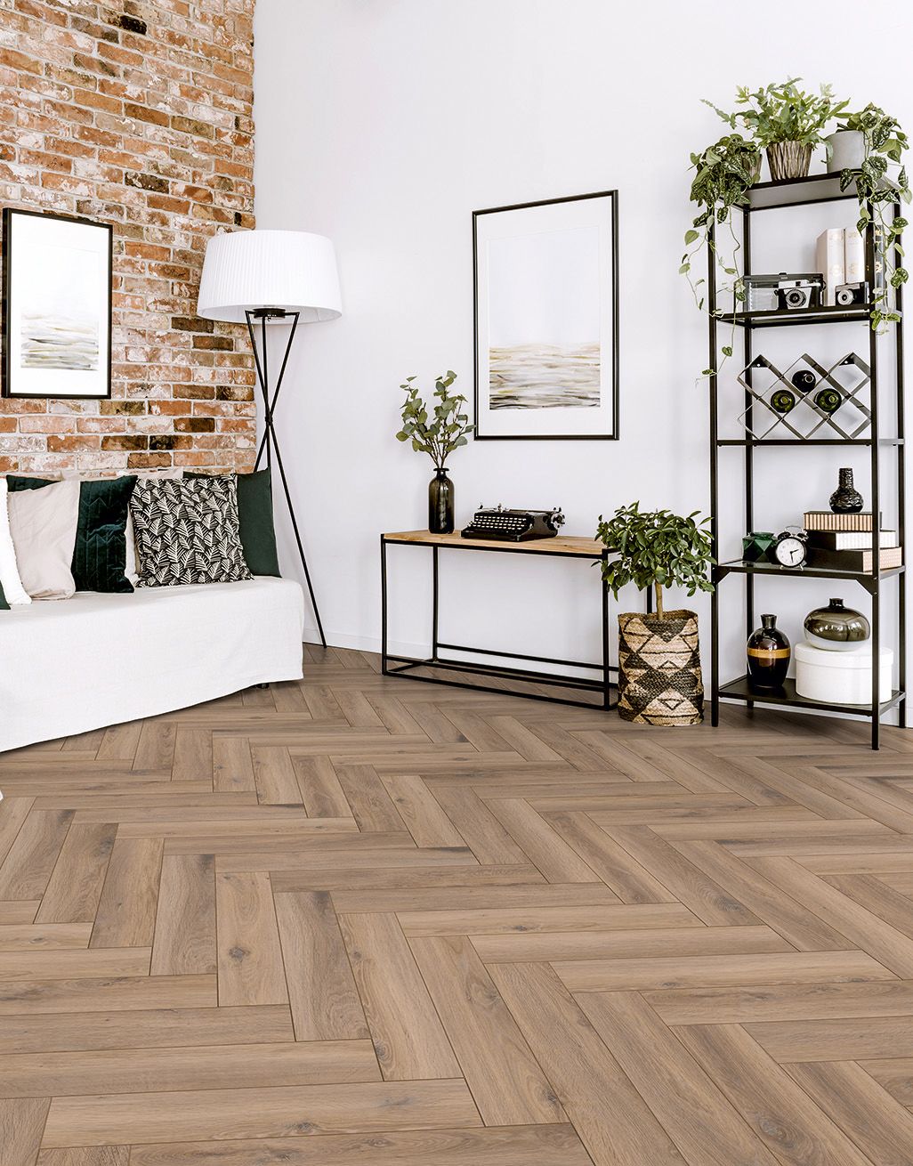 Herringbone - Rustic Oak 4