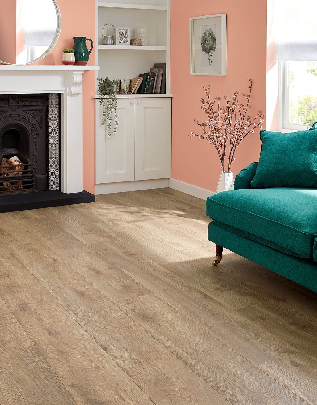 Sienna Long - Honey Oak Laminate Flooring 1