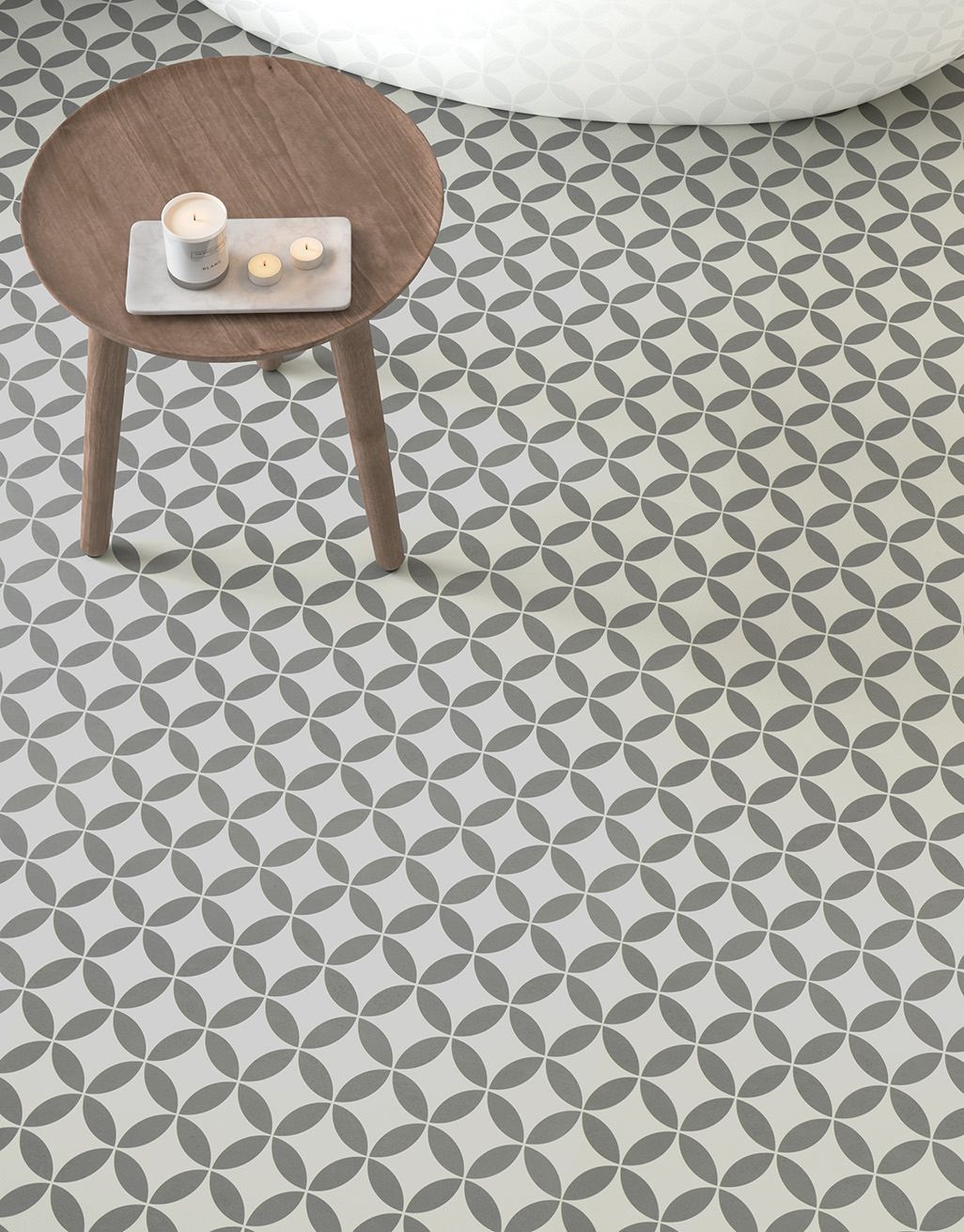 EvoCore Premium Patterned Tile - Geometric Grey 2