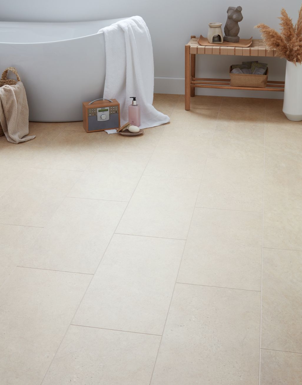 EvoCore Premium Tile - Antique Limestone - Rectangle Tile 1