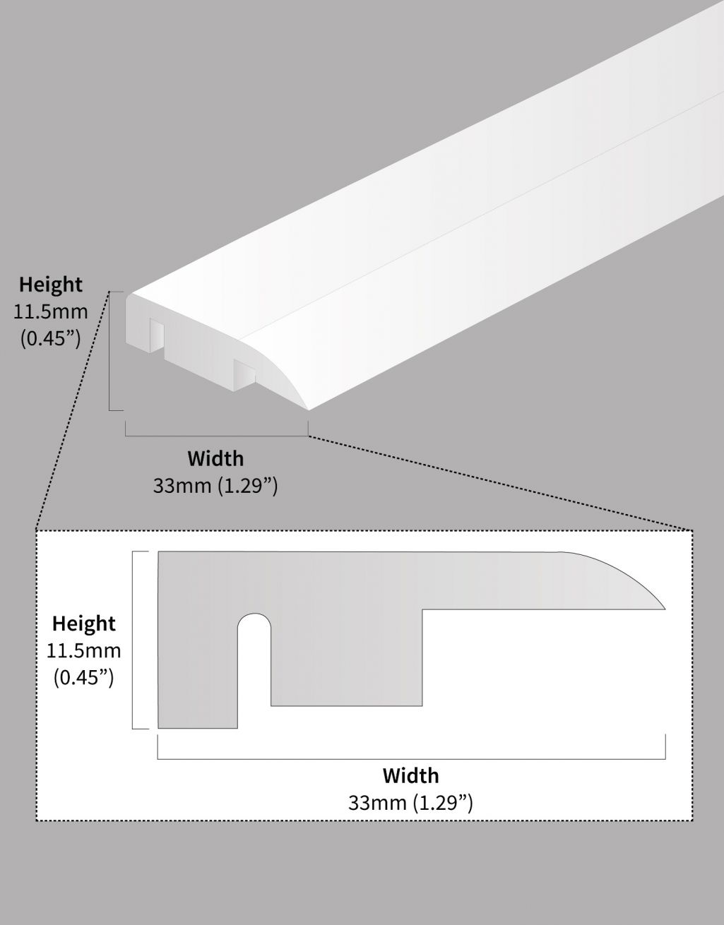 FC48 - Arctic Wood End Profile 2