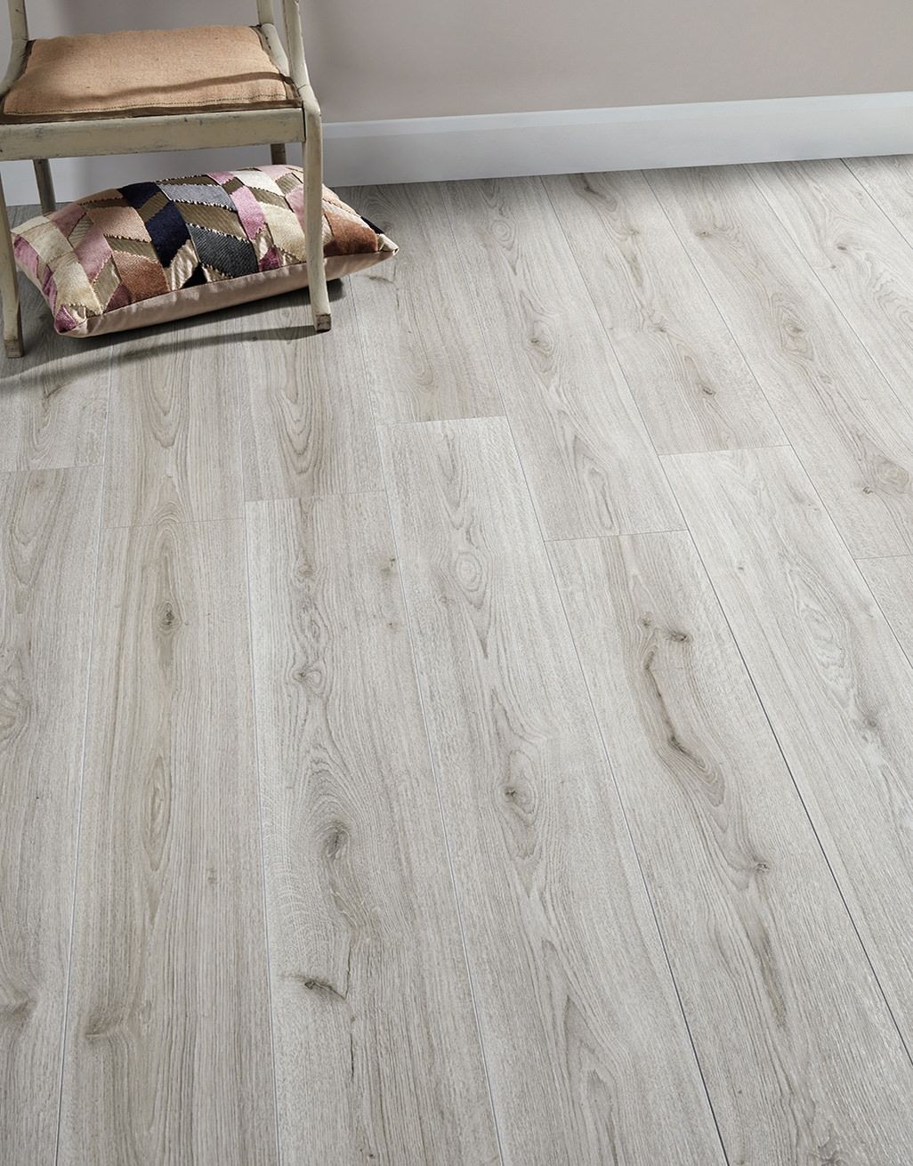 Loft - Light Grey Laminate Flooring 1