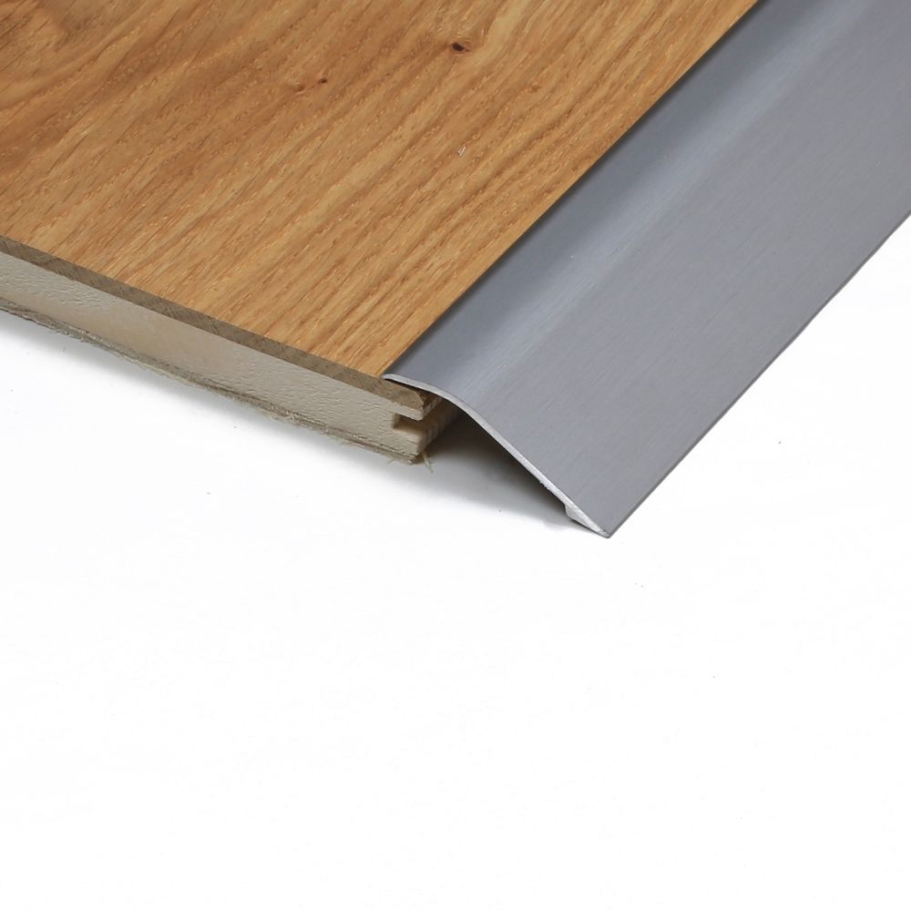 Aluminium Satin Premium Ramp Stickdown Profile 2
