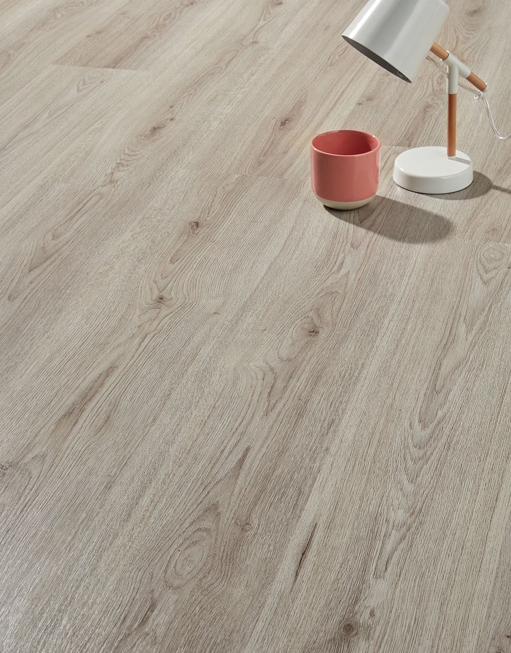 Super 6mm - Grey Oak Laminate Flooring 2