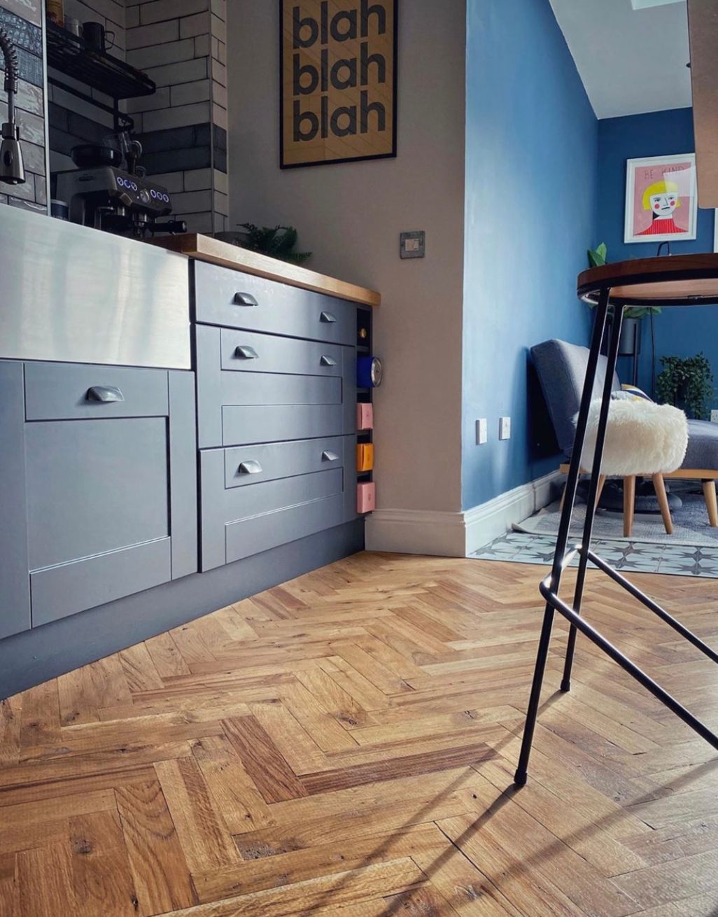 Unfinished Parquet Oak Solid Wood Flooring 6