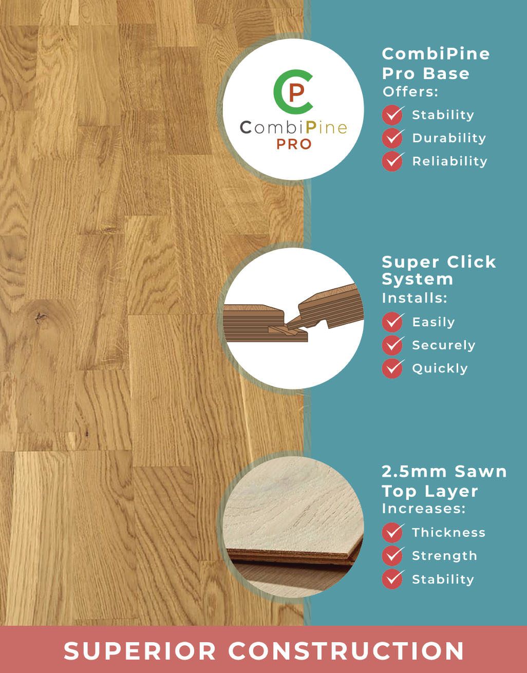 Boston Oak Engineered Wood Flooring 6