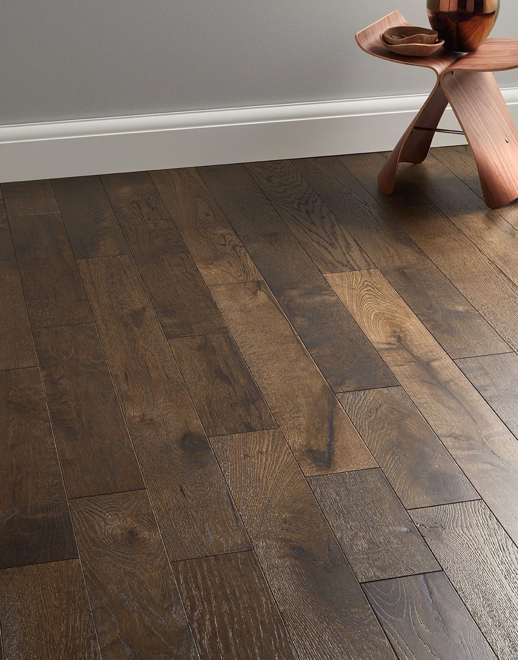Studio Coffee Oak Brushed & Lacquered Engineered Wood Flooring 1