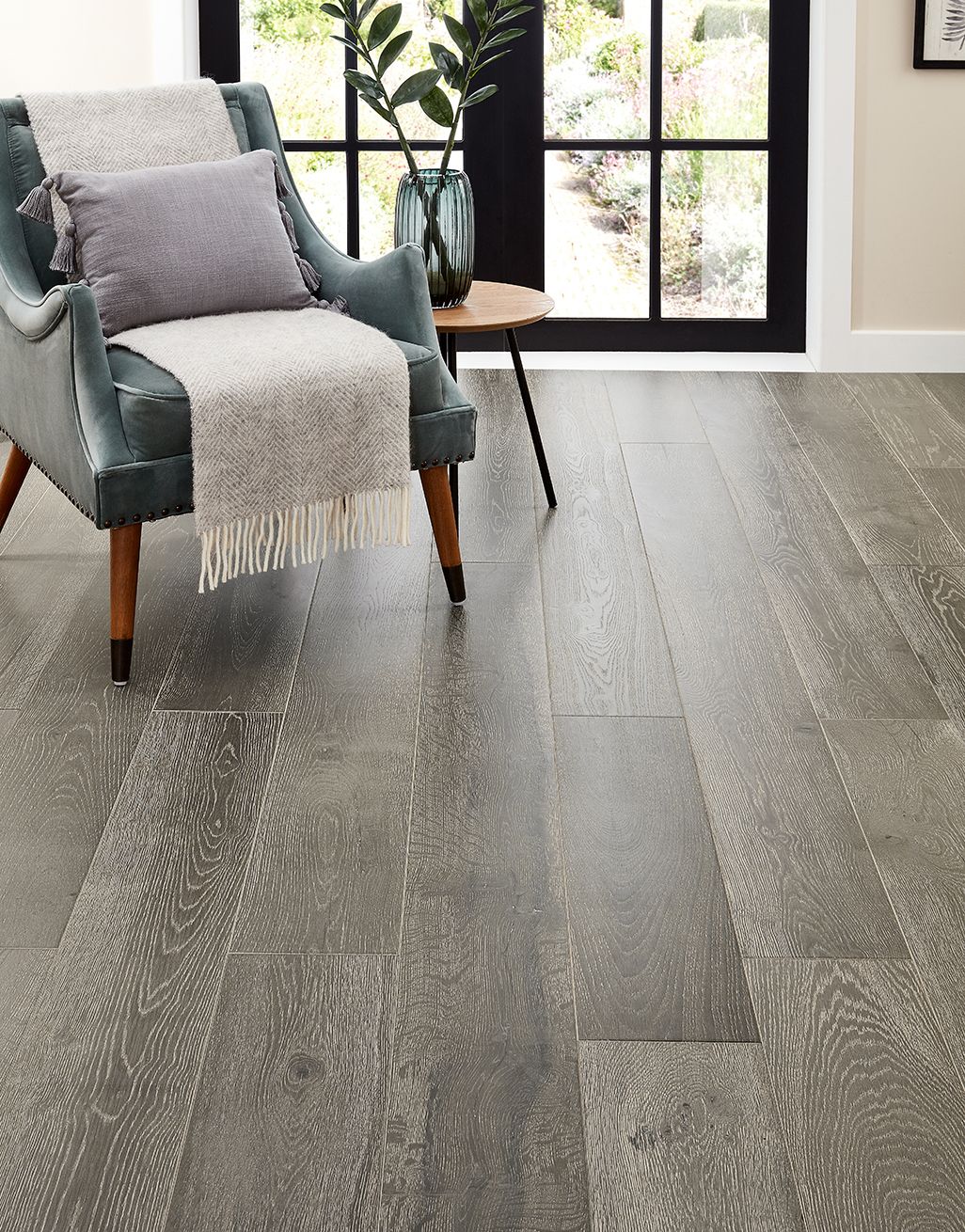 Whitewashed Luxury Platinum Oak Engineered Wood Flooring 1