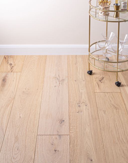 Soft Linen Oak Brushed & Oiled Engineered Wood Flooring
