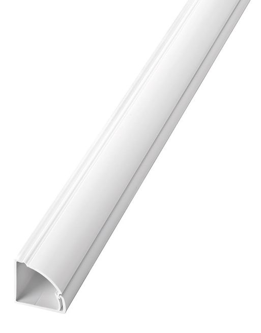 White PVC Trunking (2 Metres)