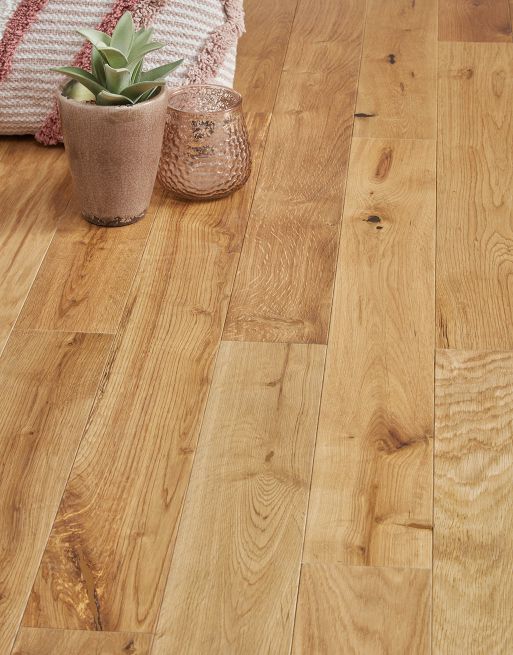 Barnwood Natural Oak Brushed & Oiled Solid Wood Flooring