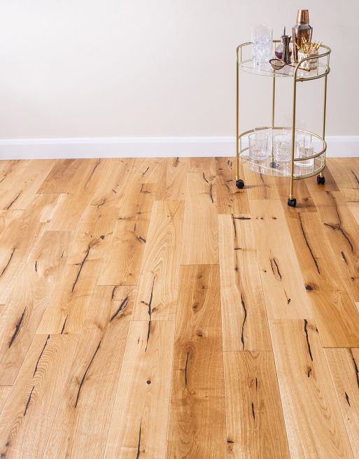 Carpenters Choice 130mm - Natural Oak Lacquered Engineered Wood Flooring