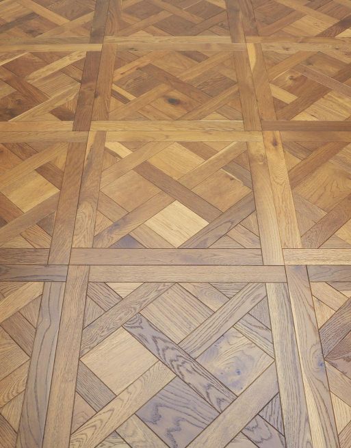 Rouen Chateau Smoked Oak Lacquered Engineered Wood Flooring
