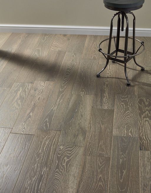 Manhattan Urban Grey Oak Brushed & Lacquered Engineered Wood Flooring