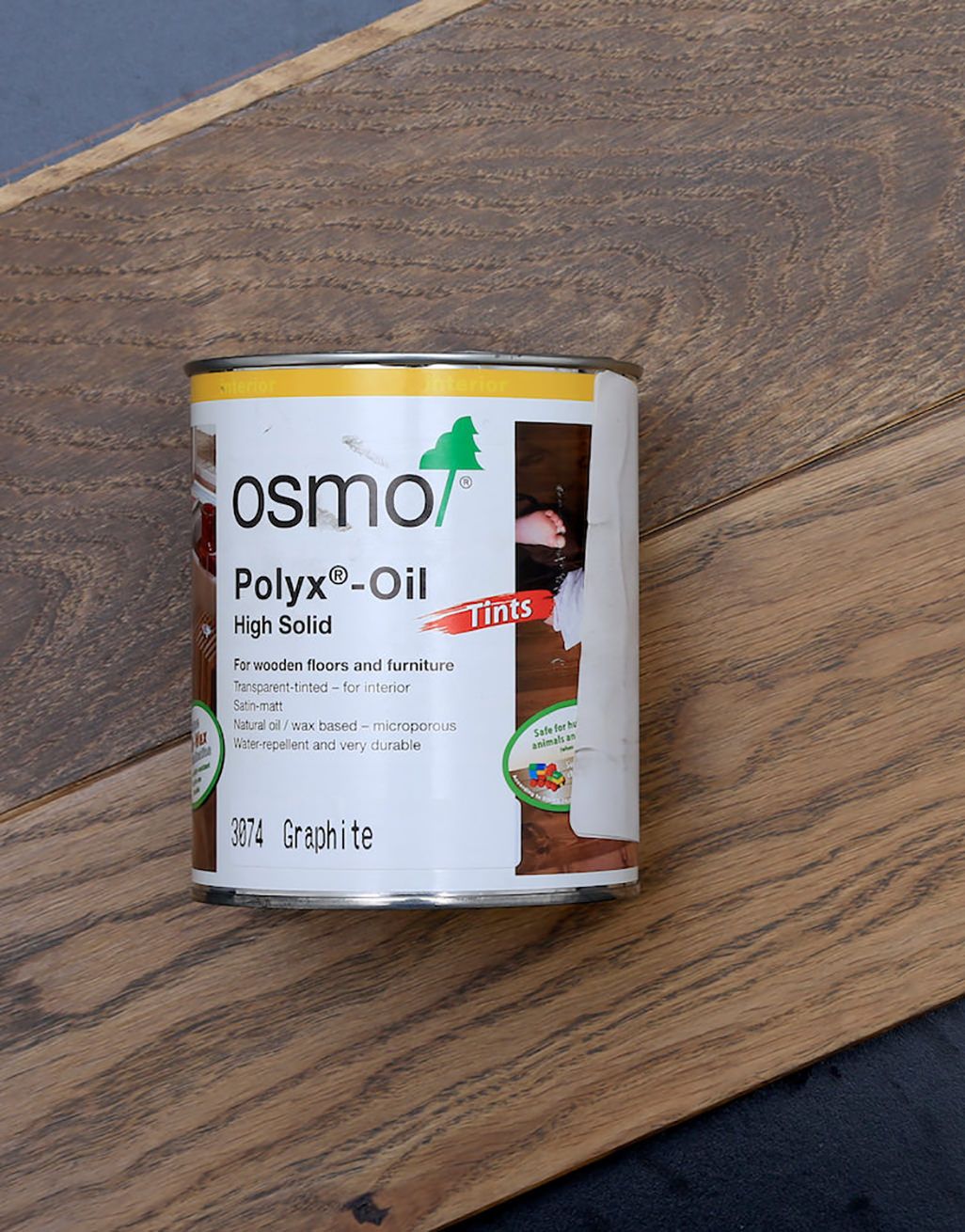 Osmo Polyx Oil Tints 3074 Graphite Direct Wood Flooring