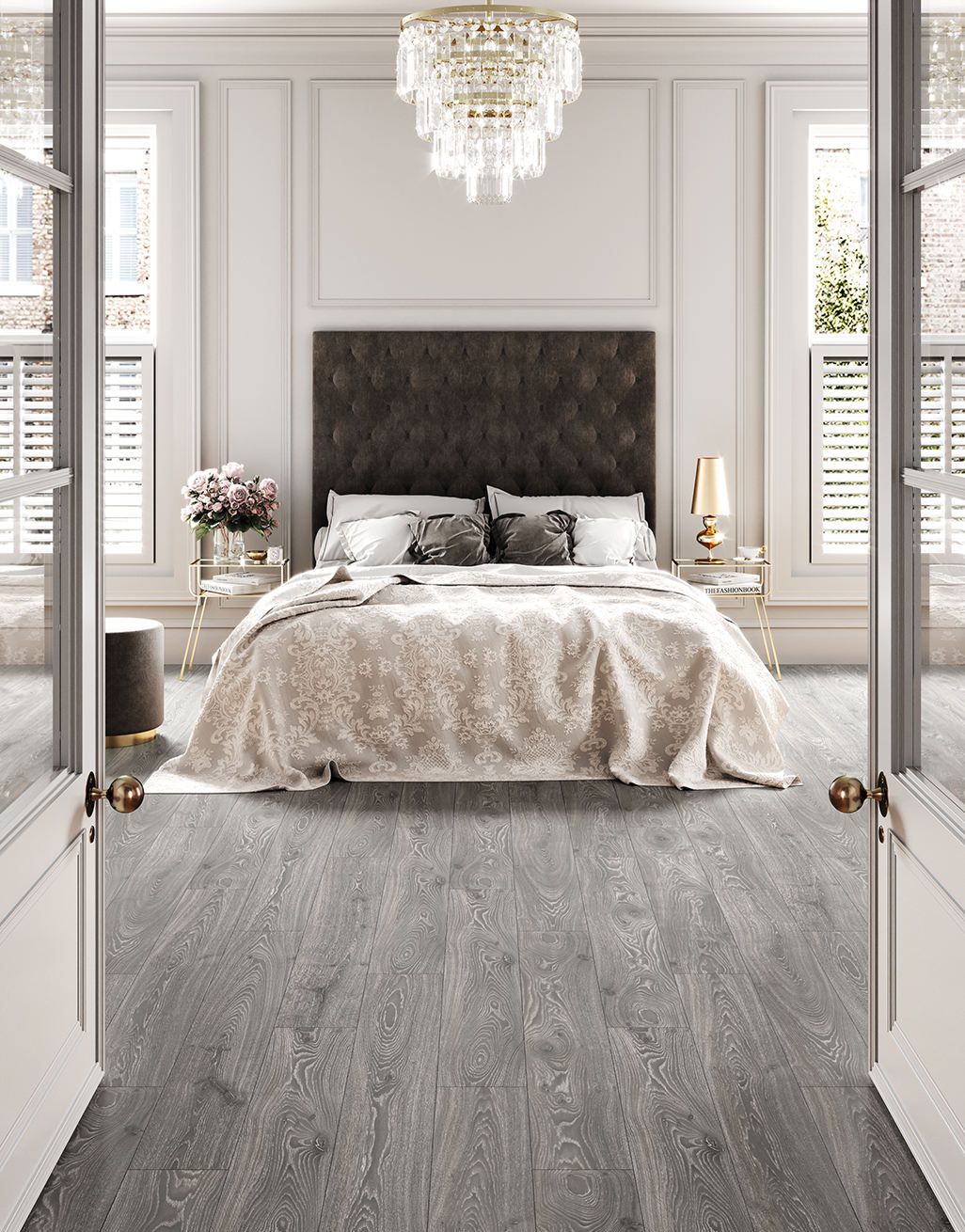 Timeless Oak Grey Laminate Flooring, Should I Put Laminate Flooring In Bedrooms