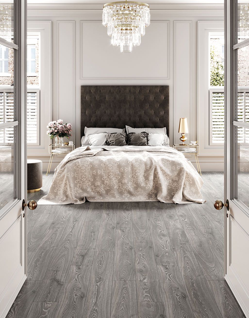 Kronotex Villa Timeless Oak Grey M1206 Laminate Flooring