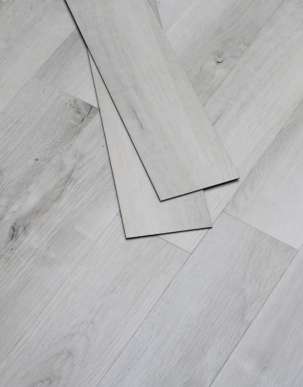 Herringbone - White Rustic Oak LVT Flooring