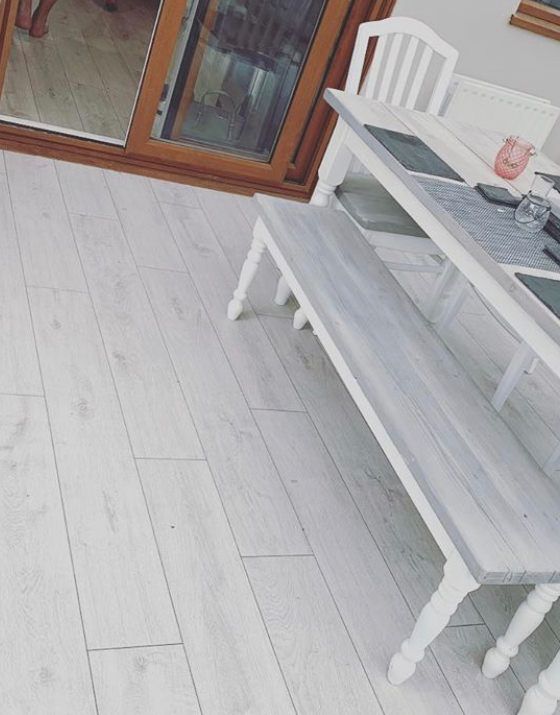 Lodge Light Grey Oak Laminate Flooring Direct Wood Flooring