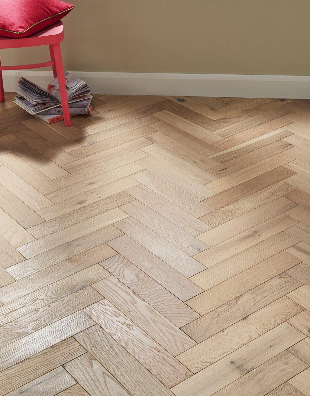 Oxford Herringbone Bavarian Oak Engineered Wood Flooring Direct