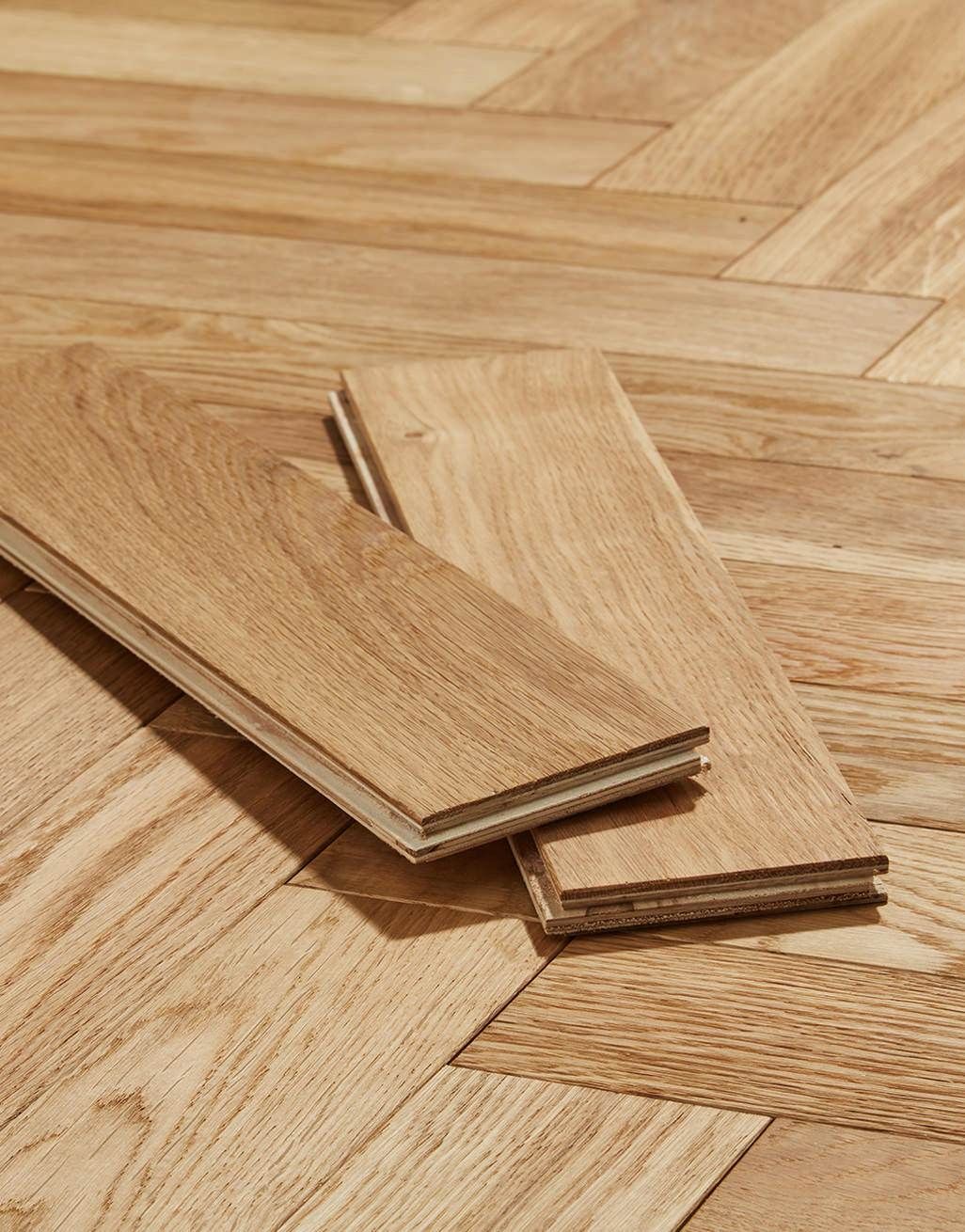 Oxford Herringbone Natural Oak Engineered Wood Flooring Direct Wood