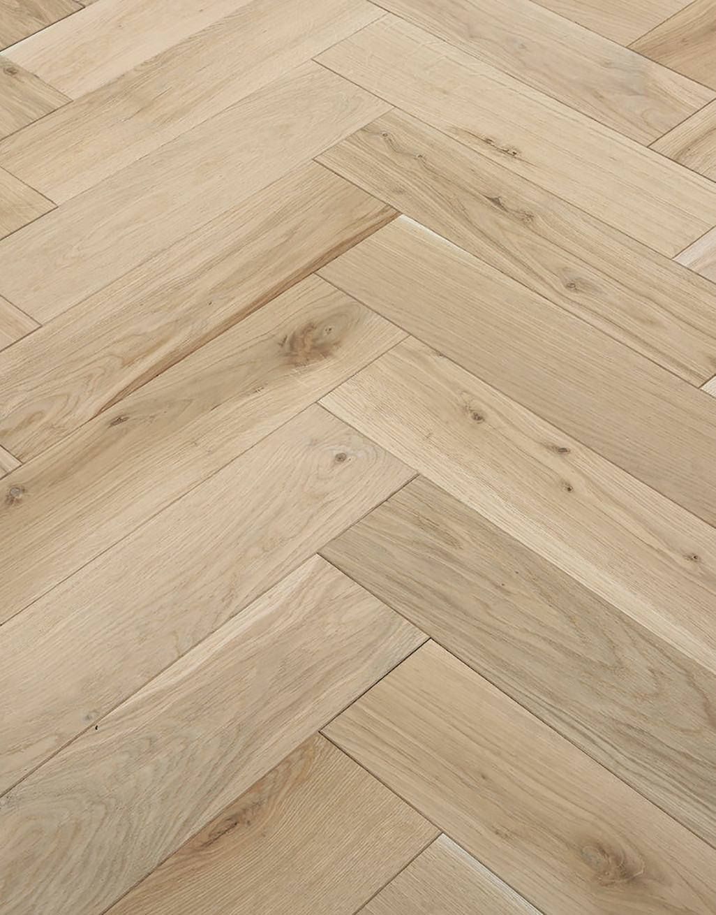 Unfinished Luxury Parquet Oak Solid, Unfinished Oak Hardwood Flooring Cost