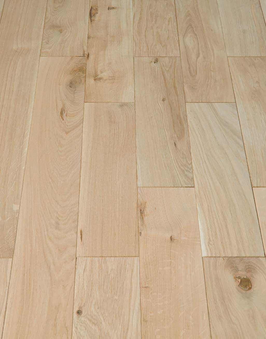 Unfinished Oak 130mm Wide Solid Wood Flooring Direct Wood Flooring