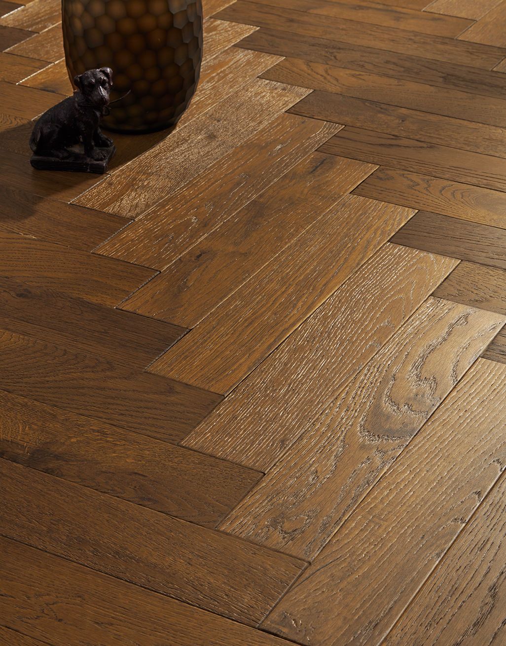 Oxford Herringbone Oak Brushed & Oiled Engineered Wood