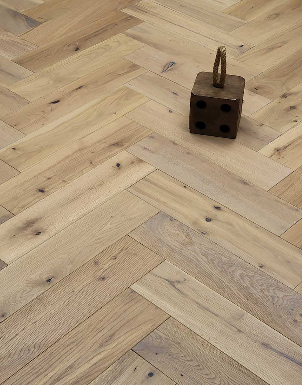 Brooklyn Nautical Herringbone Oak Engineered Wood Flooring