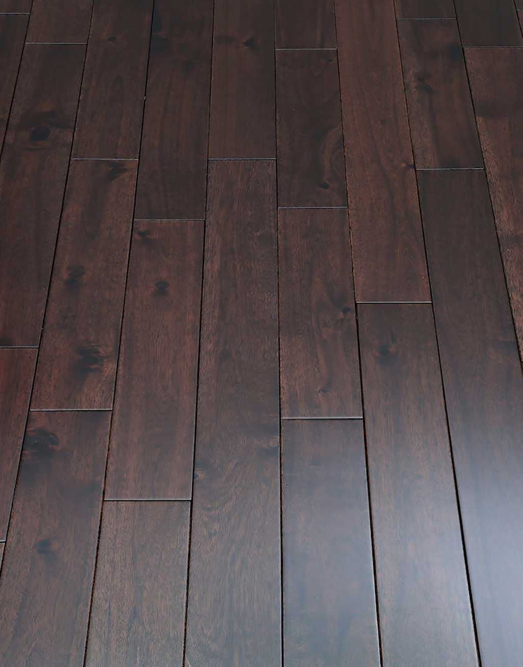 Antique Acacia Lacquered Solid Wood, Natural Walnut Acacia Solid Hardwood Flooring