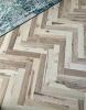 Ash Parquet Block Unfinished Solid Wood Flooring