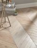 Park Avenue Chevron Silk Grey Oak Brushed & Oiled Solid Wood Flooring