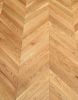 Park Avenue Chevron Natural Oak Brushed & Oiled Solid Wood Flooring