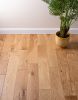 Natural Country Oak Brushed & Lacquered Engineered Wood Flooring
