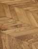 Park Avenue Chevron Golden Oak Brushed & Oiled Solid Wood Flooring