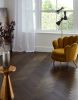 Hacienda Herringbone Forest Oak Brushed & Lacquered Engineered Wood Flooring