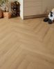 Luxe Herringbone - Natural Oak Laminate Flooring