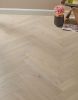 Bayswater Herringbone - Cappuccino Oak Brushed & Lacquered Engineered Wood Flooring