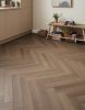 Luxe Herringbone - Spiced Honey Oak Laminate Flooring